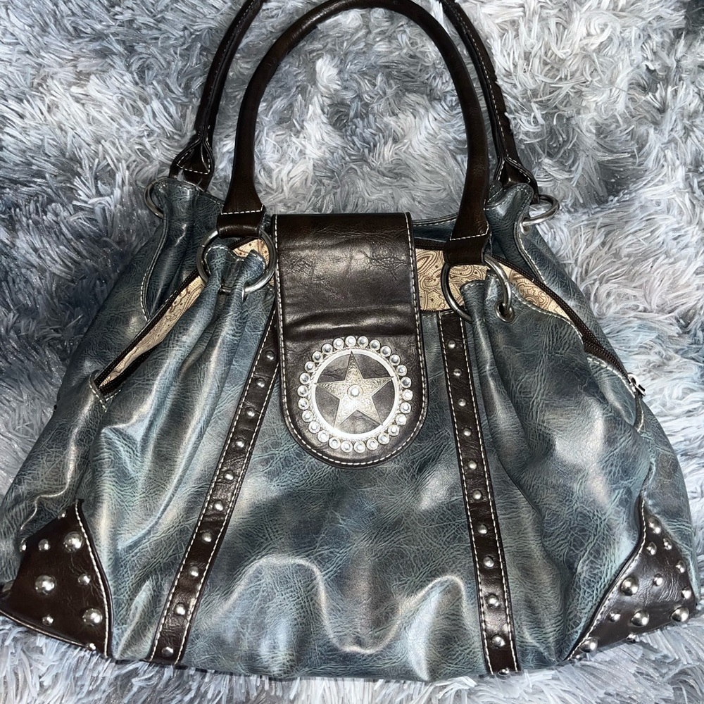 Western Style Purse & Matching Wallet